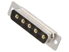 Mufă D-Sub 5 PIN THT pentru PCB 240V foto