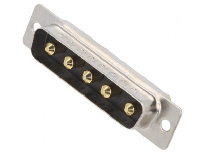 Mufă D-Sub 5 PIN THT pentru PCB 240V foto