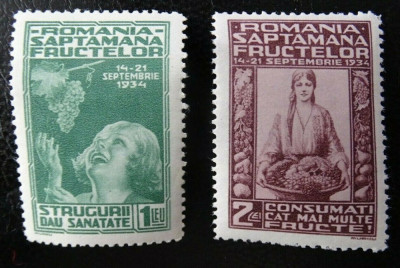 Romania LP 109 , Saptamana fructelor , MH/* foto