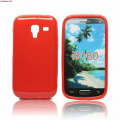 HUSA SILICON JELLY SAMSUNG GALAXY ACE 2 I8160 ROSU