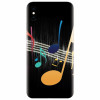 Husa silicon pentru Apple Iphone X, Colorful Music