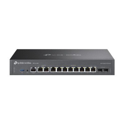 Router VPN, 2 x RJ45 2.5G, 2 x SFP Gigabit, 8 x RJ45 Gigabit, 1 x USB, 1U - TP-Link Omada ER7412-M2 SafetyGuard Surveillance foto