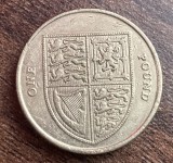 C50 - Moneda foarte veche - Anglia - o lira sterlina - 2011