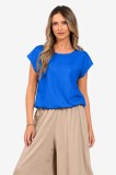 Bluza Dama, Eranthe, Kimono, de in, decolteu rotund, maneca kimono, elastic in talie V413 - L
