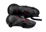 Set Protectii Moto Revo Adulti, Genunchiere si Cotiere, Universale, Negru