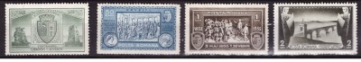 1933 - Centenarul orasului Turnu Severin, serie nestampilata cu foto