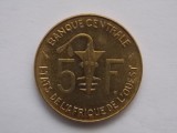 5 FRANCS 1976 STATELE AFRICANE DE VEST