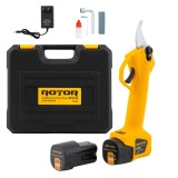 Cumpara ieftin Foarfeca de vie motor brushless acumulatori inclusi ROTOR RPS168, 16 V/ 1,5Ah
