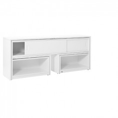 Birou Multifunctional Play &amp;amp; Store, White, L170xl35/120xh72 cm foto