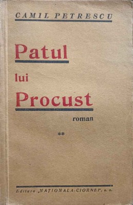 PATUL LUI PROCUST VOL.2-CAMIL PETRESCU-246748 foto