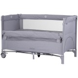 Cumpara ieftin Patut pliabil Chipolino Relax cloud linen cu laterala culisanta