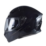 Cască Moto Flip-Up Just1 JK906, Negru Lucios, Mărimea XL Cod Produs: MX_NEW AJ00006