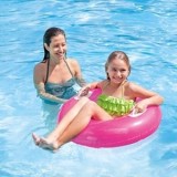 Colac gonflabil cu manere, &Oslash;76 cm, roz, CMCLASS