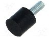 Picior, 10mm, 10mm, ELESA+GANTER - DVA.4-10-10-M4-10-70