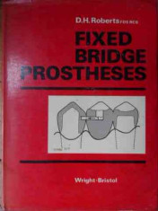 Fixed Bridge Prostheses - D.h. Roberts ,522696 foto