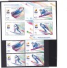 ROMANIA 2018 - JOCURILE OLIMPICE DE IARNA ,SERIE + BLOC, MNH - LP 2180+ 2180a, Sport, Nestampilat
