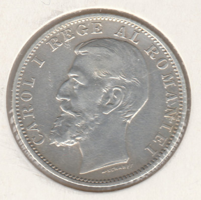 * Moneda 1 leu 1900 foto