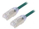 Patch cord F/UTP verde 3m 28AWG LSZH