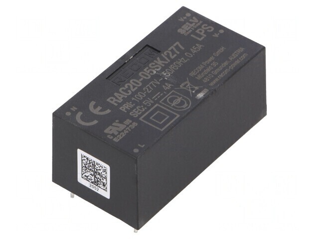 Convertor AC/DC 20W 5VDC