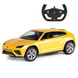 MASINA CU TELECOMANDA LAMBORGHINI URUS GALBEN CU SCARA 1 LA 14