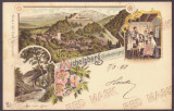 3743 - CISNADIOARA, Sibiu, Litho, Romania - old postcard - used - 1898, Circulata, Printata