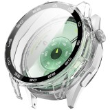 Husa + folie Huawei Watch GT 6 46mm Asteroid GSM Defense Bezel, transparenta (Pachet 360&deg;)