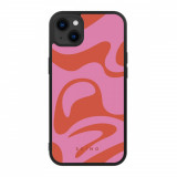 Husa iPhone 13 mini - Skino Heat Wave, roz