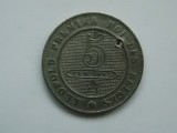 5 CENTIMES 1861 BELGIA