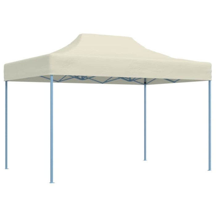vidaXL Cort de petrecere pliabil profesional, crem, 3 x 4 m, oțel