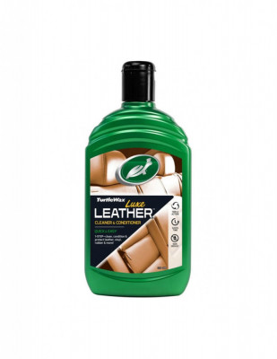 Solutie Curatare si Hidratare Turtle Wax Luxe Leather Cleaner and Conditioner, 500ml foto