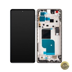 Display cu Touchscreen Motorola Edge 30 Pro cu Rama Negru Service Pack 5D68C20263