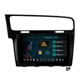 Navigatie 2K Volkswagen Golf 7 (2012-2020) rama Black 8GB RAM Android Octacore Slot Sim 4G DSP GPS Wi-FI Carplay Android Auto USB Bluetooth Waze Touch