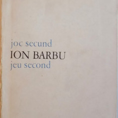 JOC SECUND, JEU SECOND de ION BARBU, 1973