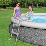 Bestway Scara pentru piscina cu 2 trepte Flowclear, 84 cm GartenMobel Dekor