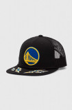 Cumpara ieftin Mitchell&amp;Ness sapca NBA GOLDEN STATE WARRIORS culoarea negru, cu imprimeu