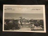 carte postala circulata - Constanta / Parcul Mamaia din avion anii 30 !
