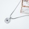 Colier Evil Eye din otel inoxidabil cu strasuri - Protectie energii negative