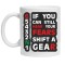 Cana alba personalizata &quot; IF you can still hear your fears shift a gear, INOVATIX&reg;. 330ml