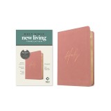 NLT Compact Bible, Filament Enabled (Leatherlike, Holy Dusty Pink, Red Letter)