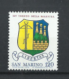 TSV$ - 1979 MICHEL 1180 SAN MARINO MNH/** LUX, Nestampilat