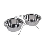 Set 2 boluri cu suport, otel inoxidabil 1.6 lt, 44x8 cm
