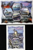 R.COASTA DE FILDES-PORTAVION DIN AL 2-LEA RAZBOI MONDIAL-1 M/Sh.+ 1 S/Sh. -MNH**-ICO 129
