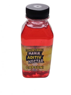 Aditiv Nectar Black Fish, Aroma Capsuni , 400 g foto