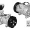 Compresor aer conditionat Mazda 2, 2007-2014, motorizare 1.3 55/63kw; 1, 5 76kw, benzina, rola curea 116 mm, 6 caneluri, tip Pansonic: V09A