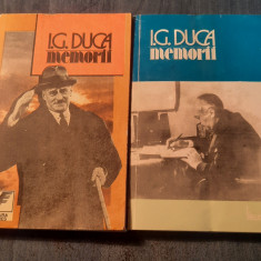 Memorii I. G. DucaVolumul 1 si 2