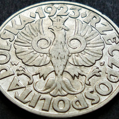 Moneda istorica 50 GROSZY - POLONIA, anul 1923 *cod 1503