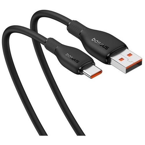 CABLU alimentare si date Baseus Pudding, Fast Charging Data Cable pt. smartphone, USB la USB Type-C 100W, 2m, negru &quot;P10355703111-01&quot; (timbru verde 0.