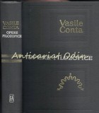 Cumpara ieftin Opere Filozofice Vasile Conta, Editura Academiei 1967, 659 pagini, Tiraj 3930, Carte Veche Colectie