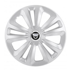 Set 4 Capace Roti Terra Gri R14, pentru Dacia
