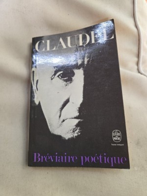 Br&amp;eacute;viaire po&amp;eacute;tique - Paul Claudel foto
